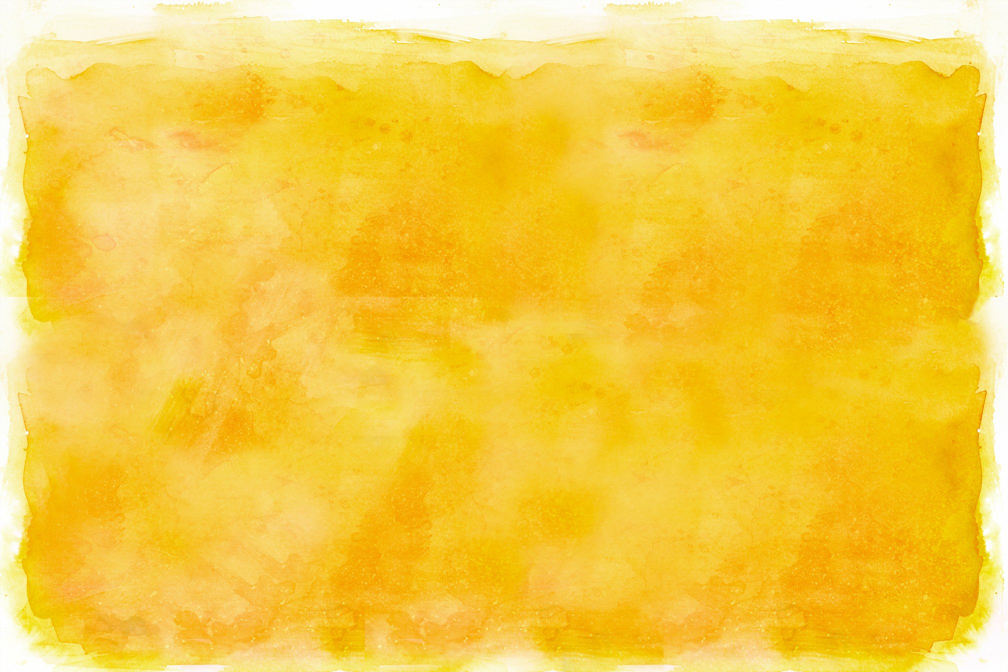 Yellow watercolor background